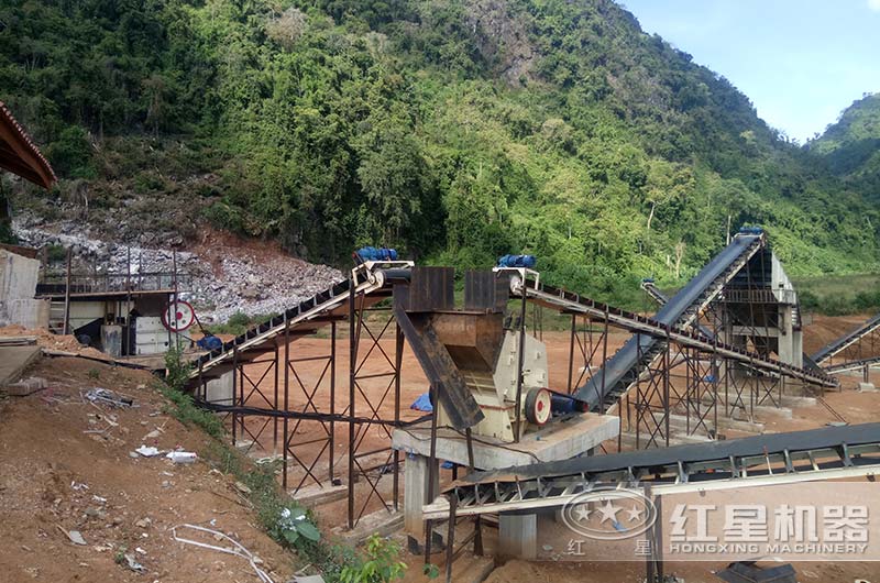 山東客戶石料加工廠圖片